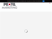 Tablet Screenshot of profil-marketing.com